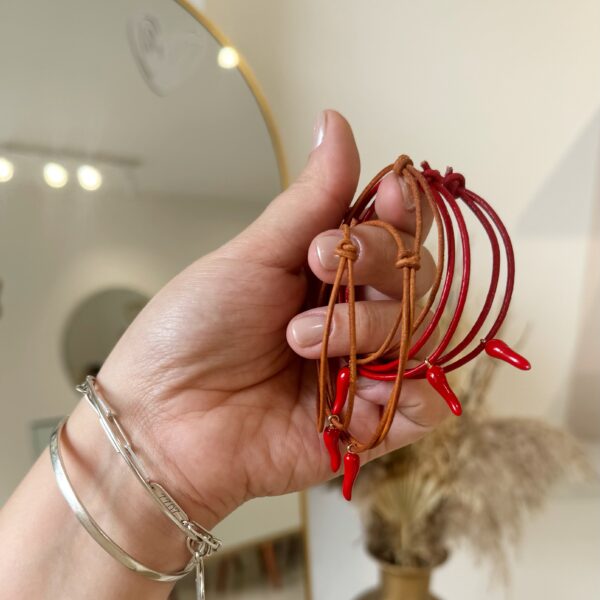 Pulsera Pimiento amuleto