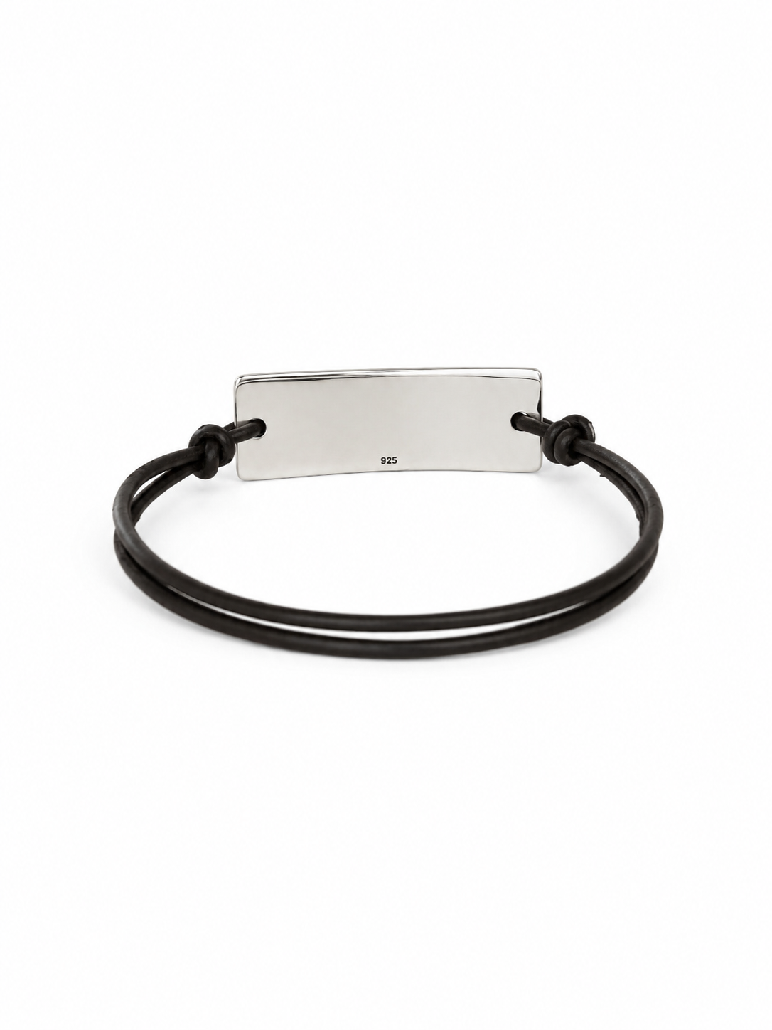 Pulsera Barra Personalizada – Cuero - Imagen 2